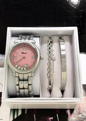 Подарочный набор часы, 2 браслета, коробка + пакет 20632825