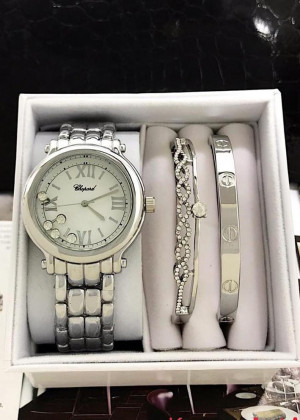 Подарочный набор часы, 2 браслета, коробка + пакет 20632829