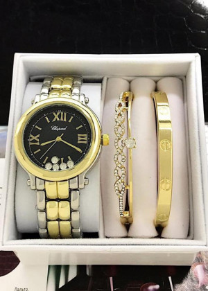 Подарочный набор часы, 2 браслета, коробка + пакет 20632830
