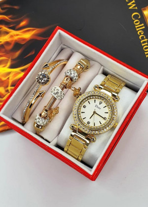 Подарочный набор часы, 2 браслета и коробка 20635969