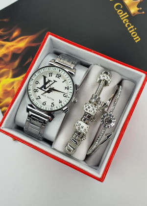 Подарочный набор часы, 2 браслета и коробка 20635973