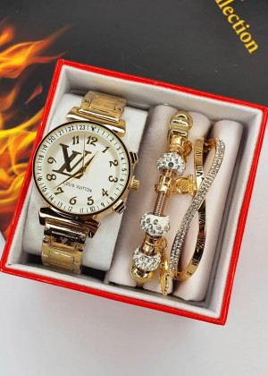 Подарочный набор часы, 2 браслета и коробка 20635974