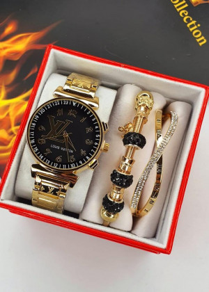 Подарочный набор часы, 2 браслета и коробка 20635975