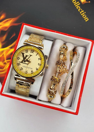 Подарочный набор часы, 2 браслета и коробка 20635976