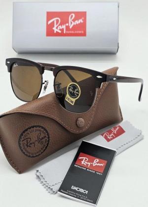 Набор мужские солнцезащитные очки, коробка, чехол + салфетки #21215770