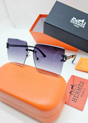 Набор женские солнцезащитные очки, коробка, чехол + салфетки #21235529