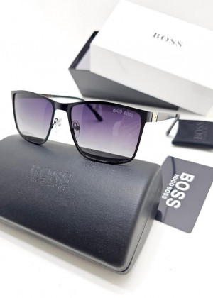 Набор мужские солнцезащитные очки, коробка, чехол + салфетки #21245709