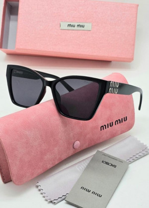 Набор женские солнцезащитные очки, коробка, чехол + салфетки #21256340