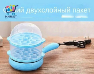 Яйцеварка электрическая паровая, сковородка для яиц 22624234