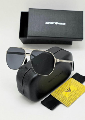 Набор мужские солнцезащитные очки, коробка, чехол + салфетки 22892489