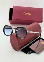 Набор женские солнцезащитные очки, коробка, чехол + салфетки