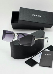 Набор женские солнцезащитные очки, коробка, чехол + салфетки