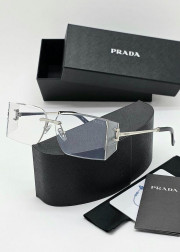 Набор женские солнцезащитные очки, коробка, чехол + салфетки