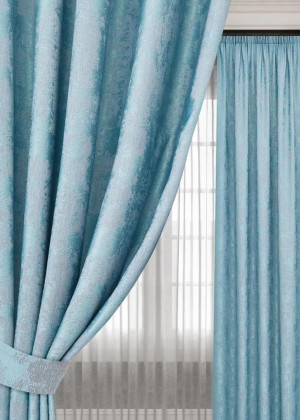 Комплект шторы и тюль #23079091