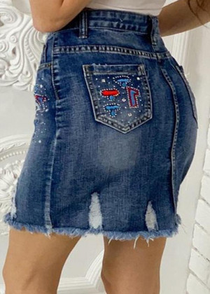 Джинсовая юбка #23146212