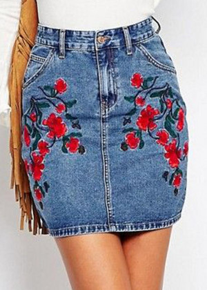 Джинсовая юбка #23146213