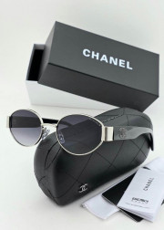 Набор женские солнцезащитные очки, коробка, чехол + салфетки