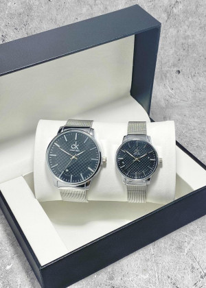 Подарочный набор часы для мужчин и для женщин + коробка 23245089