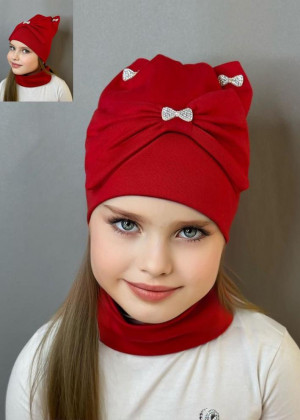 Шапка + шарф 2в1 #23260234