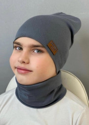 Шапка + шарф 2в1