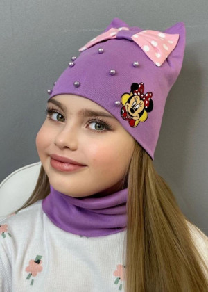 Шапка + шарф 2в1 #23260286