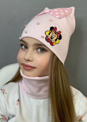 Шапка + шарф 2в1