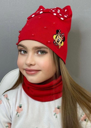 Шапка + шарф 2в1 #23260289