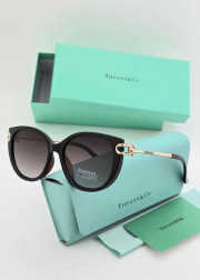 Набор женские солнцезащитные очки, коробка, чехол + салфетки