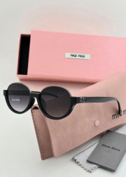 Набор женские солнцезащитные очки, коробка, чехол + салфетки