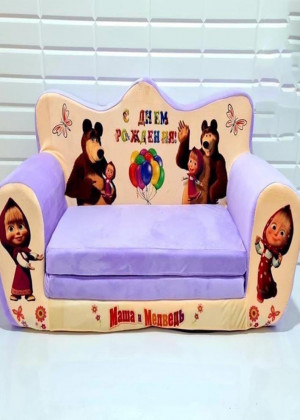 Детское мягкое раскладное кресло - кровать #23275002