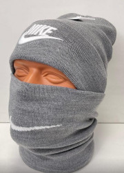 Шапка + шарф 2в1