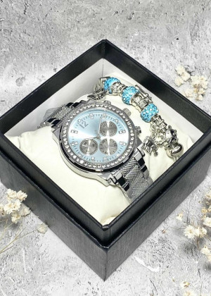 Подарочный набор для женщин часы и браслет+ коробка 23304749