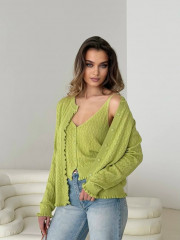 Кардиган с майкой