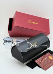 Набор женские солнцезащитные очки, коробка, чехол + салфетки