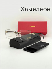 Набор женские солнцезащитные очки, коробка, чехол + салфетки