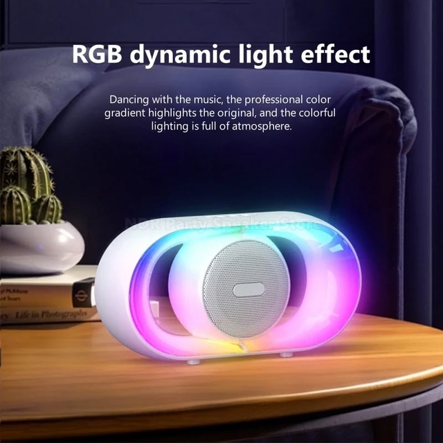 С RGB-подсветкой RGB Bluetooth-динамик 23001089
